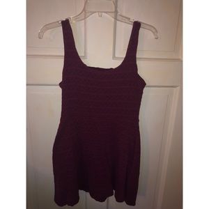 Burgundy Aeropostale Dress